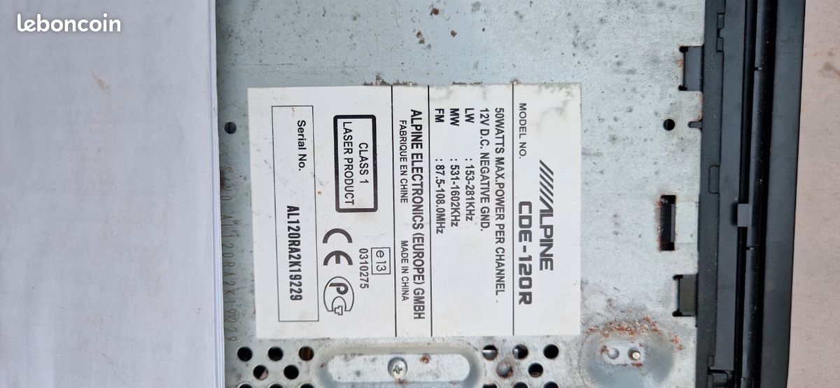 Autoradio Alpine et Philips (image 2)