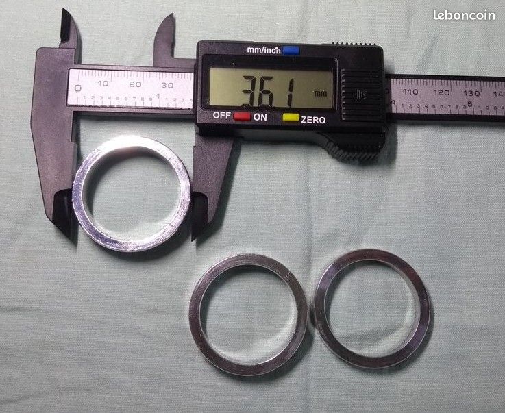 Lot De 30 Rondelles D'entretoise Pour Vélo – Acier Inoxydable, 21 X 15 X 1 Mm, Pour Pédales Et Manivelles, Anti-rouille