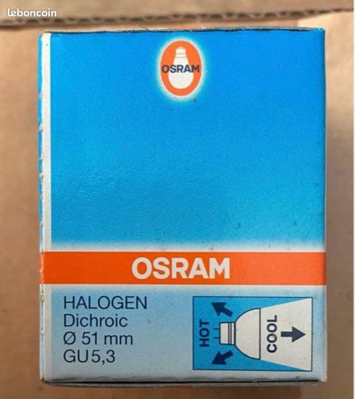 Lot de 5 Ampoules halogène OSRAM decostar 51 50w 12v (image 3)