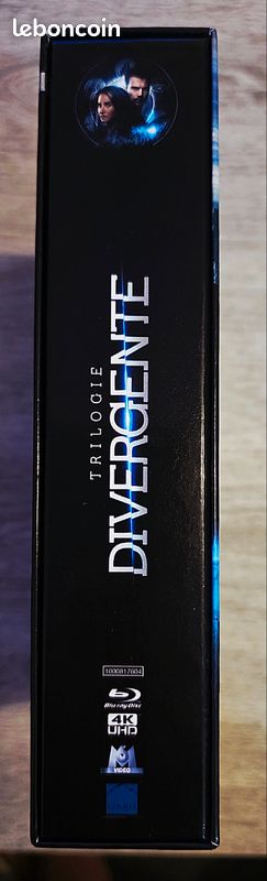 Coffret trilogie combo 4k uhd + bluray DIVERGENTE 1 2 ET 3 (image 2)
