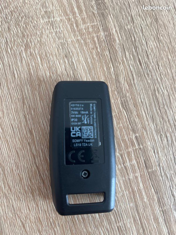Télécommande somfy keytis 2 io (image 2)