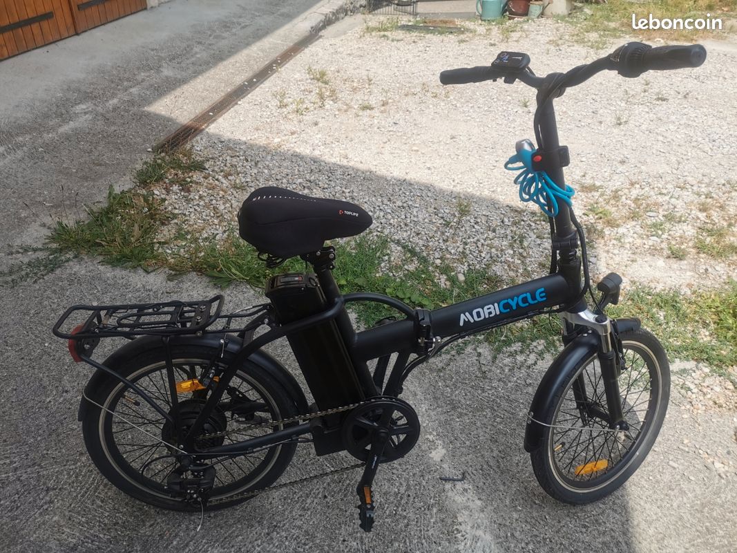 Velo électrique pliant, alu, chimano (image 1)