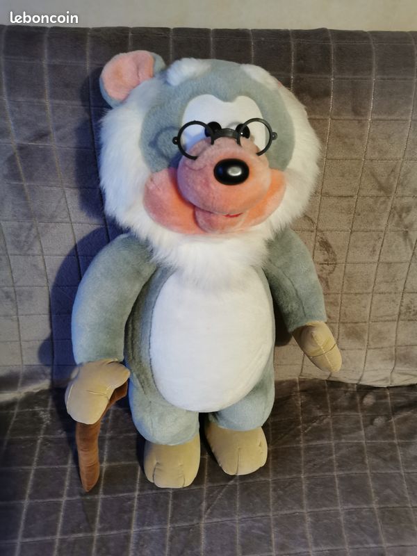 Peluche Souris Grand-père Mesure 62 cm TBE (image 2)