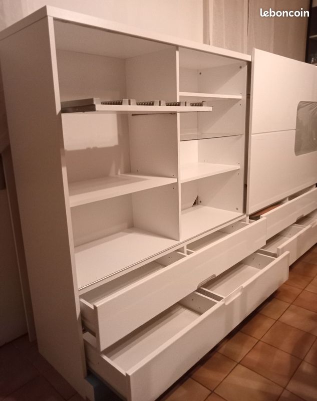 Meuble blanc laqué (image 3)