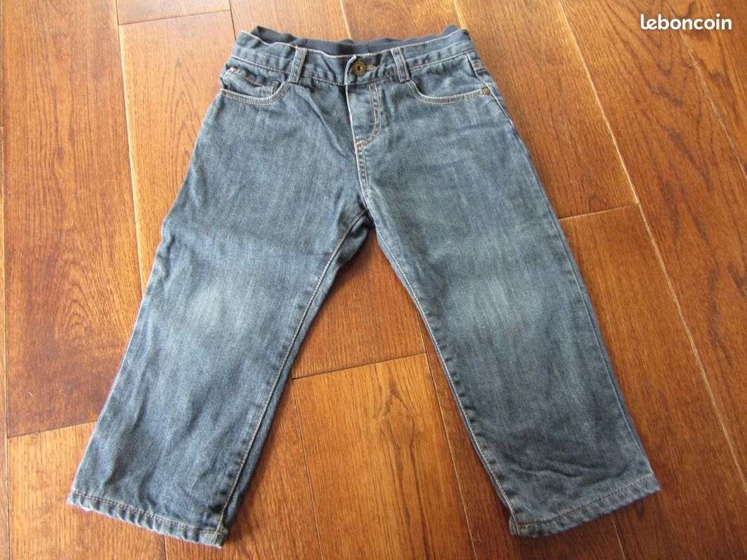 Pantalon jeans BOUT’CHOU 24 MOIS TBE (image 1)