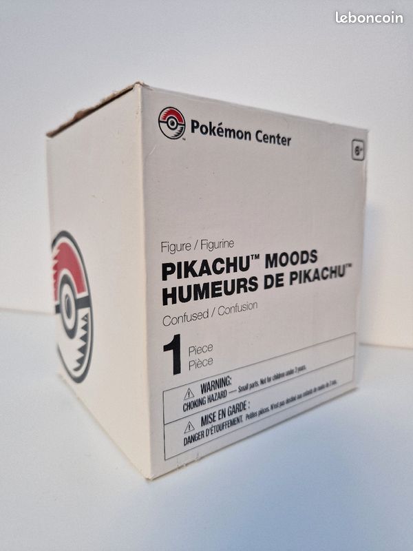 Figurine Pikachu Moods confused (étourdi) Pokémon Center (image 7)