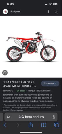 BETA ENDURO RR 50 2T SPORT MY23 – BLOCKPASS