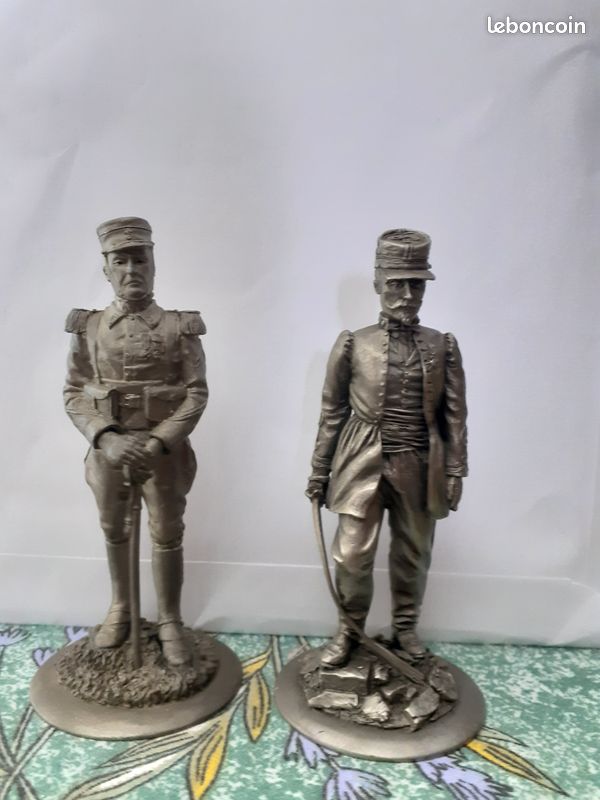 Lot De 100 Soldats Miniatures Franklin Mint – Collection étain Militaire