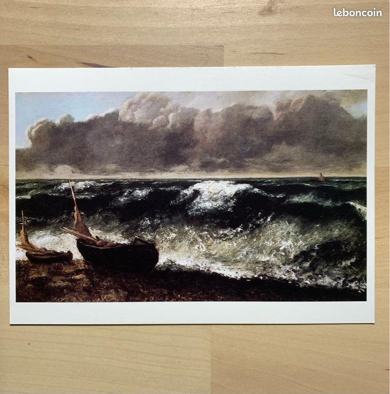4 cartes postales thème Mer (image 6)