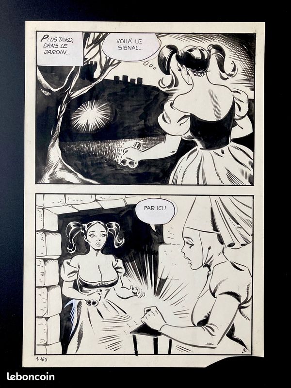 Dino Leonetti - Planche originale Maghella (image 1)