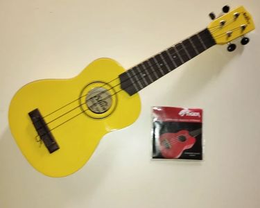 Mini guitare classique à 4 cordes, Ukulele, jouet, Instruments musicaux pour enfants débutants, éducation précoce-Beige - Jeux - Jouets