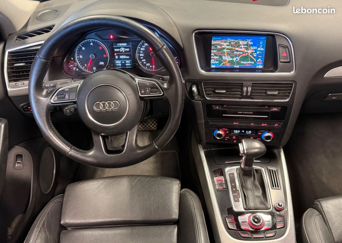 Audi q5 3.0 tdi v6 245 ch avus quattro s-tronic bva / toit ouvrant / cam de recul (image 24)