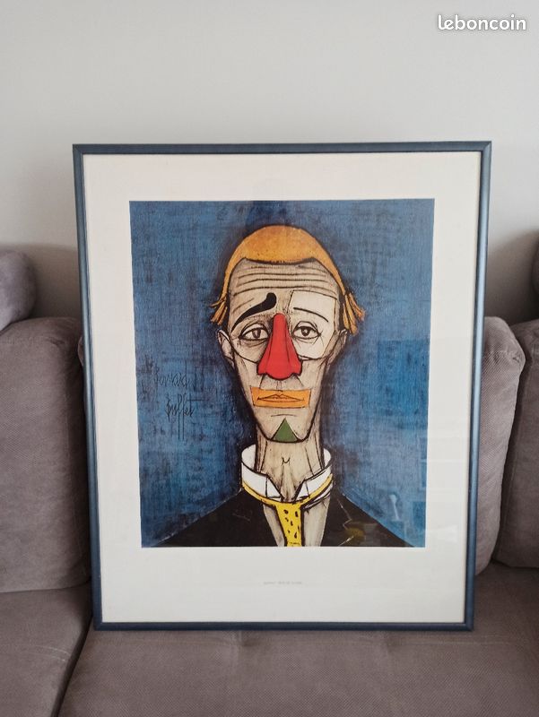 Tableau buffet la tête de clown (image 1)