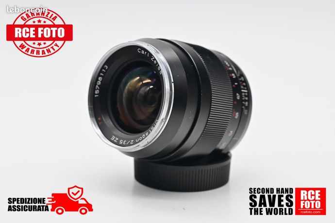 Objectif Zeiss Milvus 35 mm F/2 ZE pour Canon EF Objectif Zeiss Milvus 35 mm F/2 ZE pour Canon EF