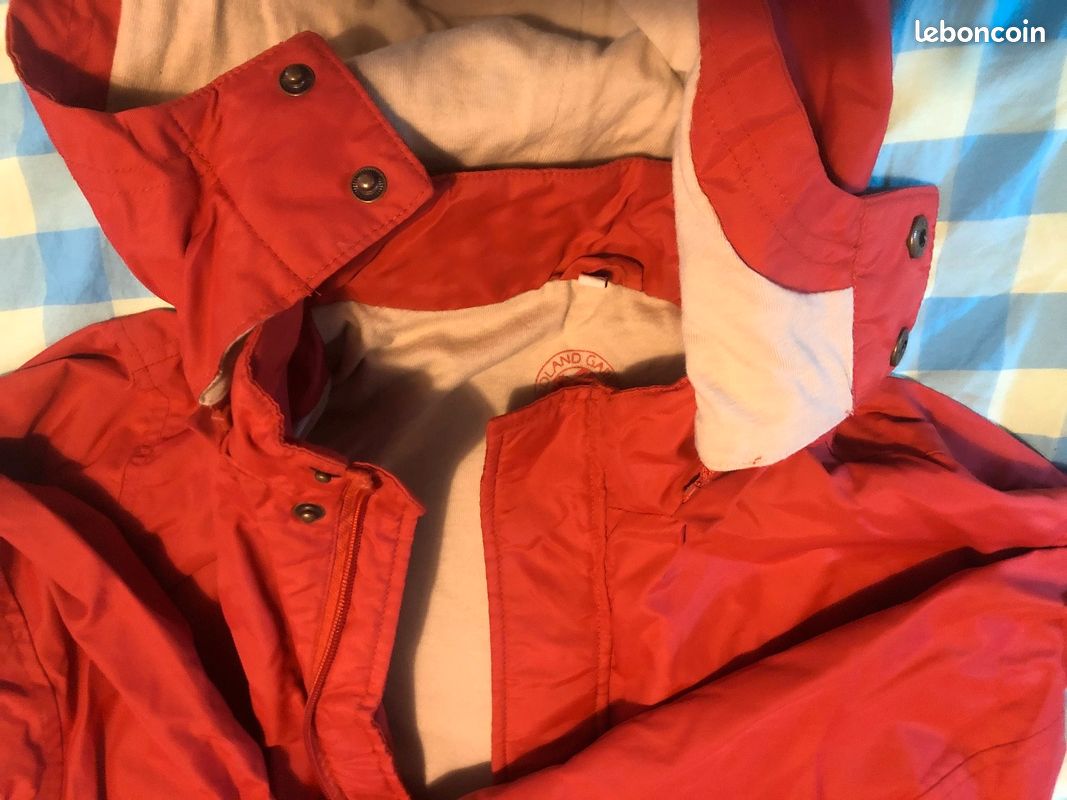 Veste coupe-vent Roland Garros 10 ans Sport Plein air