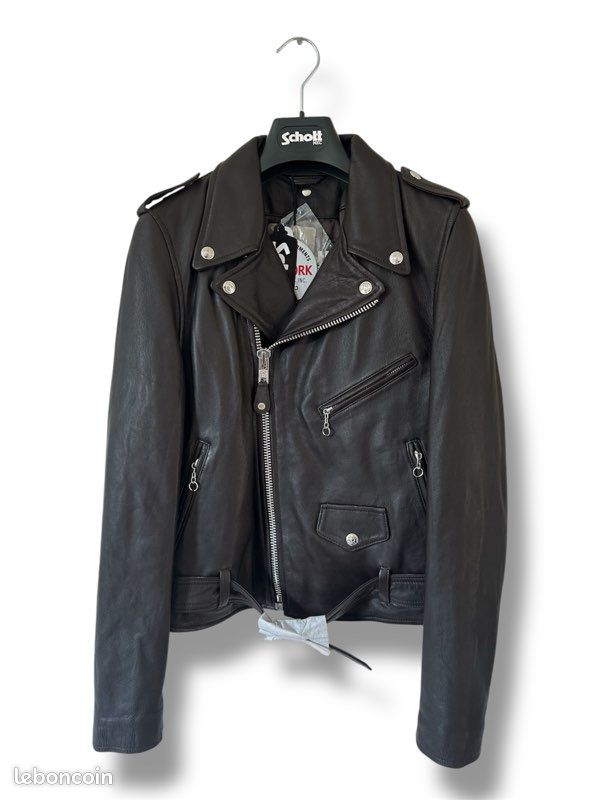 Schott Nyc Lc940d Perfecto Schott NYC LC940D GT Cuir D'agneau