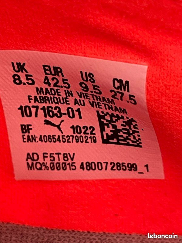 Crampons puma orange (image 7)