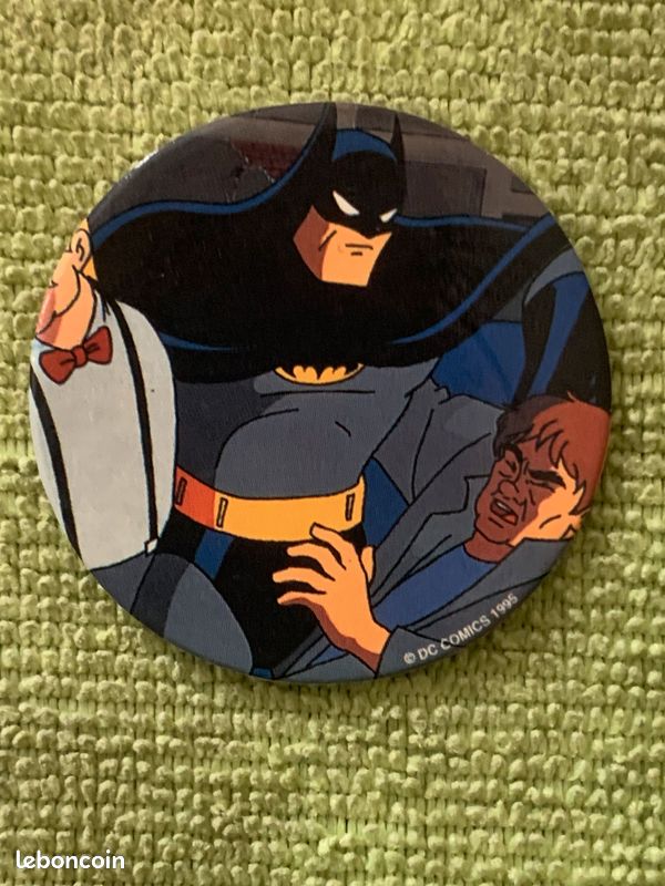 Pog BATMAN 29 DC COMICS 1995 Pogs Kini Kinis Slammers Caps Tazos Retro