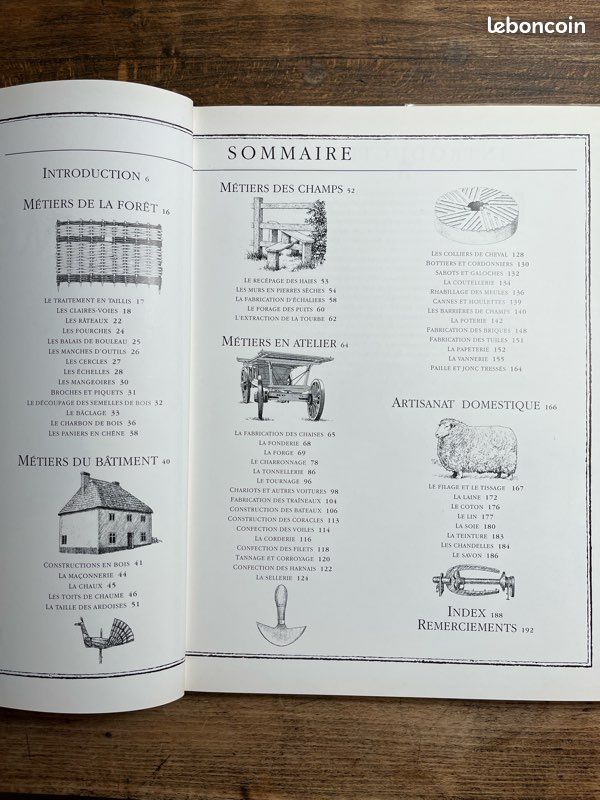 Livre “Métiers oubliés” de John Seymour (image 3)