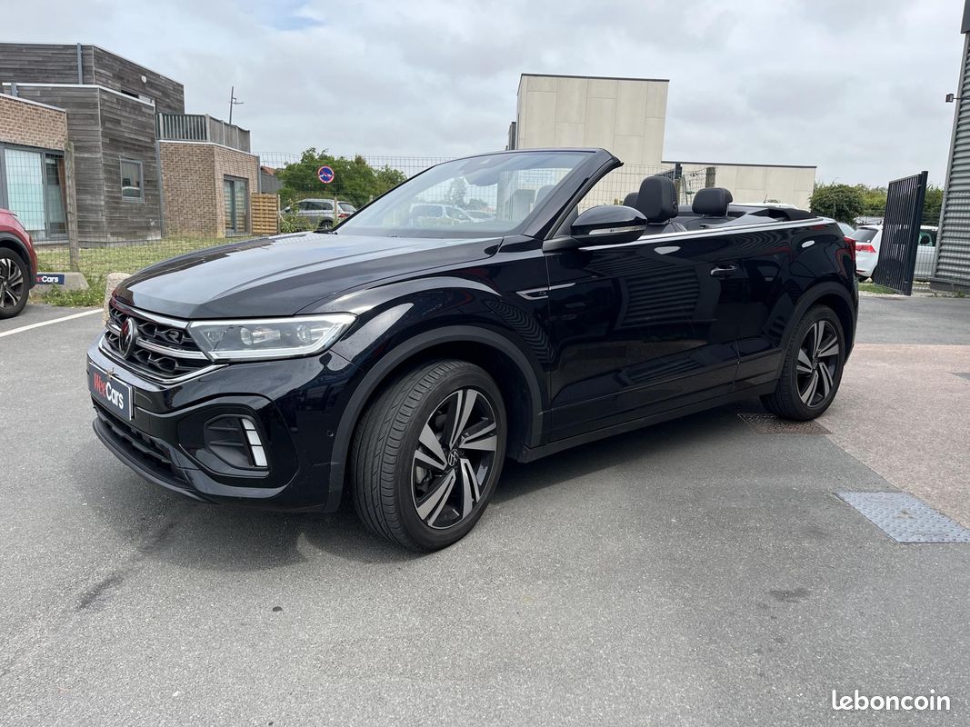 VOLKSWAGEN T-ROC CABRIOLET 1.5 TSI 150 EVO2 R-LINE DSG BVA / Garantie 3 ans (image 3)