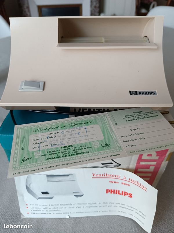 Rare ventilateur Philips 1970 (image 6)