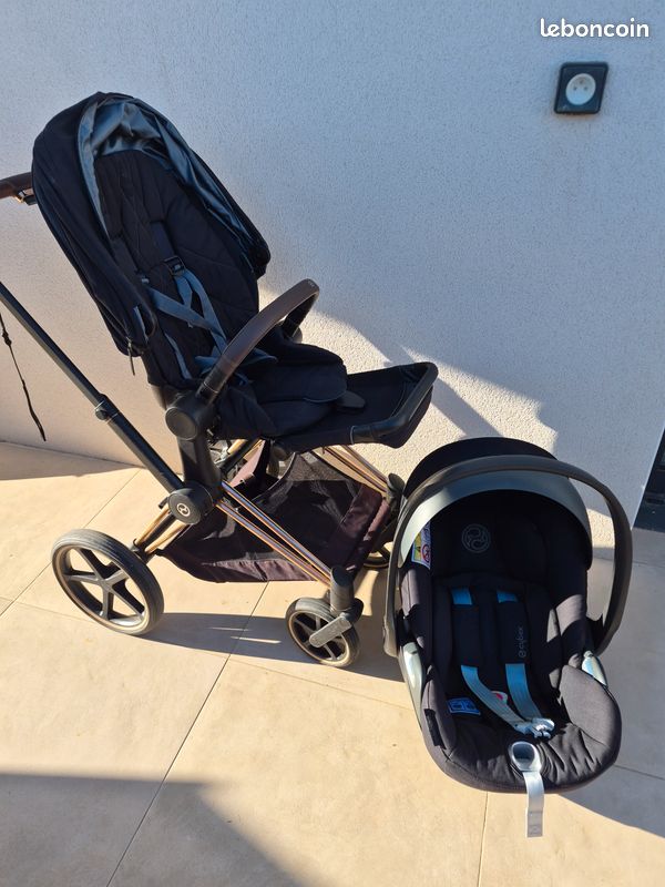 Pousette + siège auto cybex (image 1)