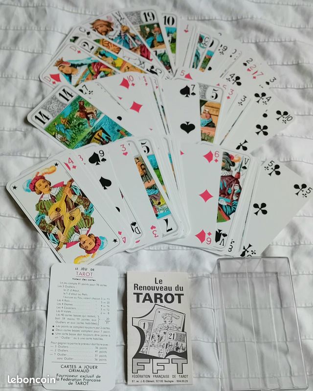 Jeu De Tarot Vintage GRIMAUD - Édition Paris Saint-Germain 1970 - RARE