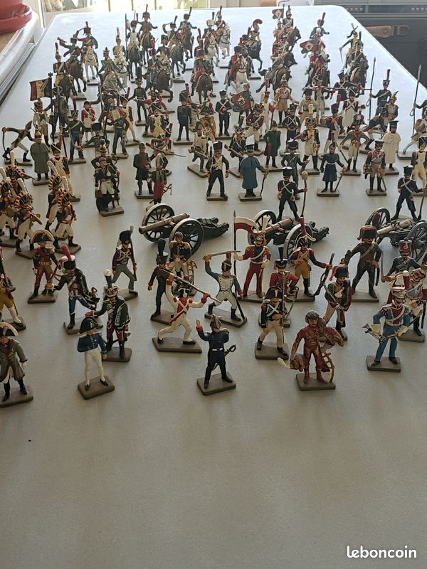 Lot De 10 Cavaliers Soldats De Plomb Avec Socle – Figurines Historiques Neuves, Idéales Pour Collection Ou Maquette