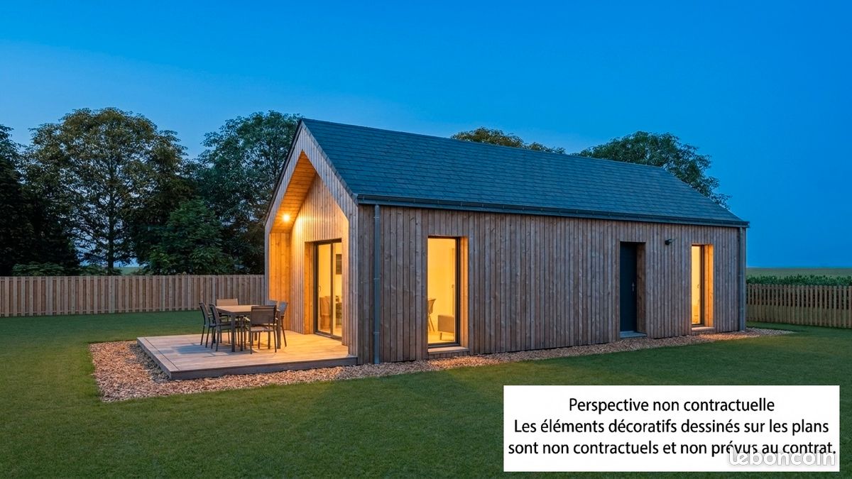 Maison 2 pièces 47 m² · à Sainte-Sève · 47 m² · 176 438 €