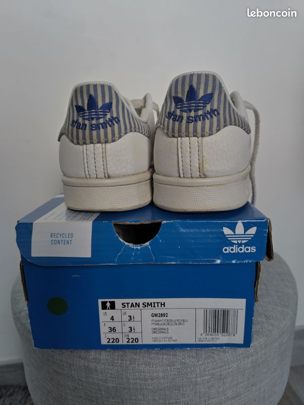 Stan Smith (pastille rayé bleu) (image 1)