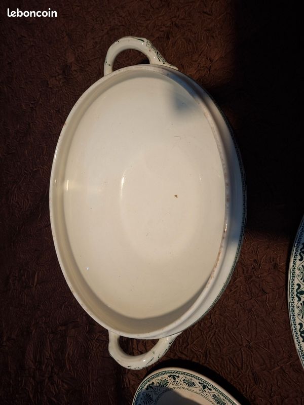 Lot 3 pièces Faïencerie Villeroy & Boch serie Palmette (image 5)