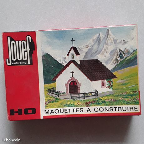 Maquette à Monter JOUEF : Chapelle Savoyarde (ref 197800) - Échelle HO, Neuve