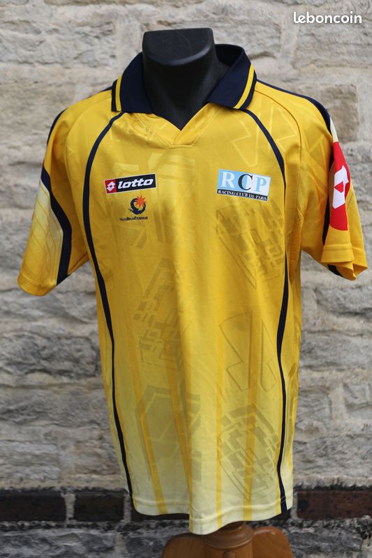 Maillot De Foot Vintage Adidas – Entraînement Coupe De France – Années 2000 – Taille XL