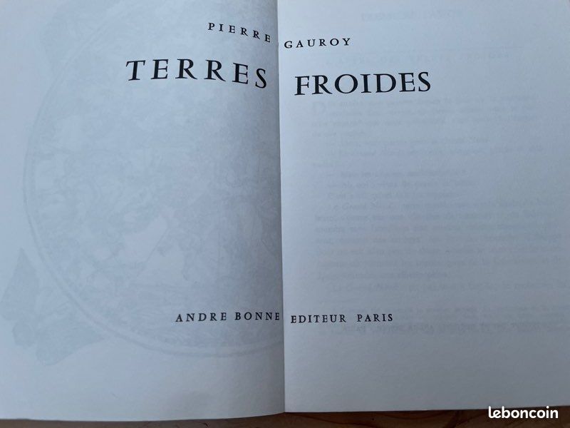 Livre Terres froides (image 3)