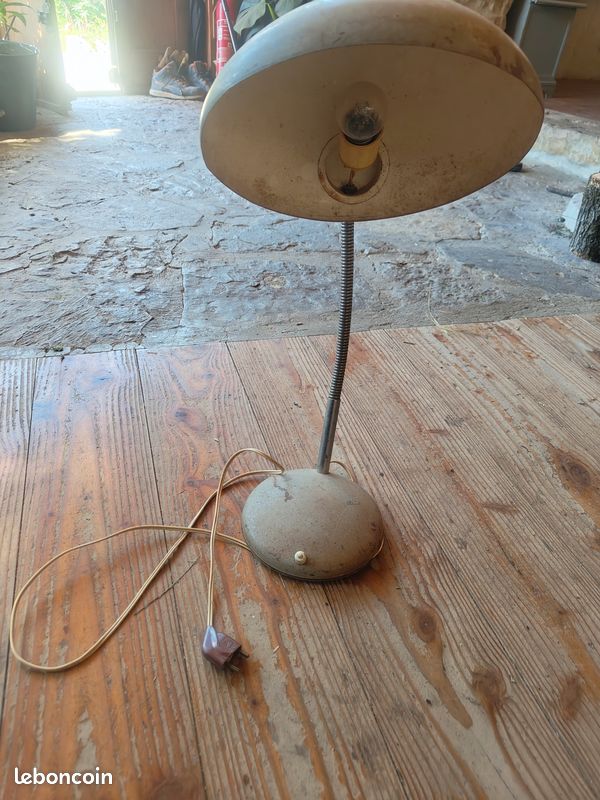 Lampe bureau encienne 1960 tous D, origine (image 1)