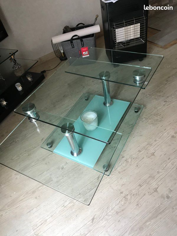 Table basse en verre (image 3)