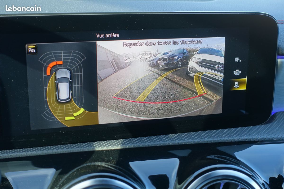 CLA 180d Shooting Brake 7G-Dct Amg-Line Cuir sport chauffant/Gps Europe/Caméra/Carplay/Pack ambiance/Régulateur/1*Main/Garantie 12 mois (image 13)