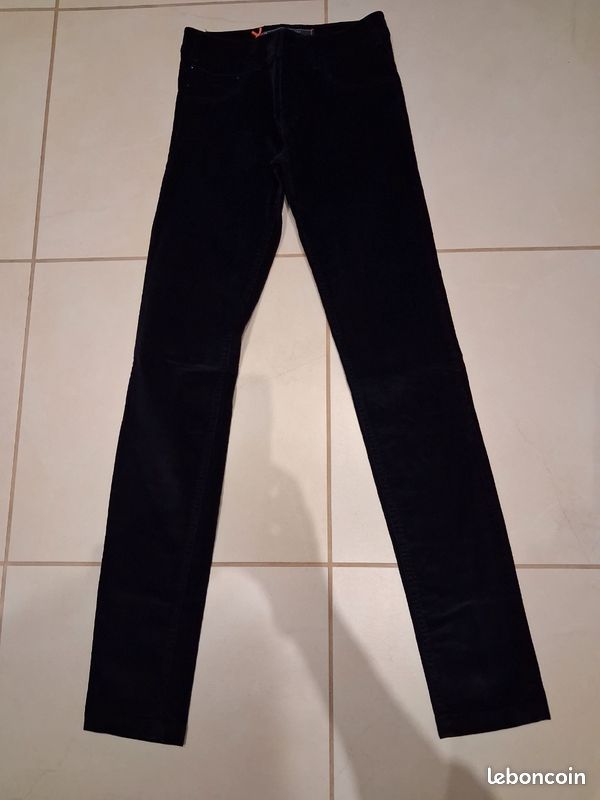 Pantalon Slim velour Denim de ville SINEQUANONE Vêtements