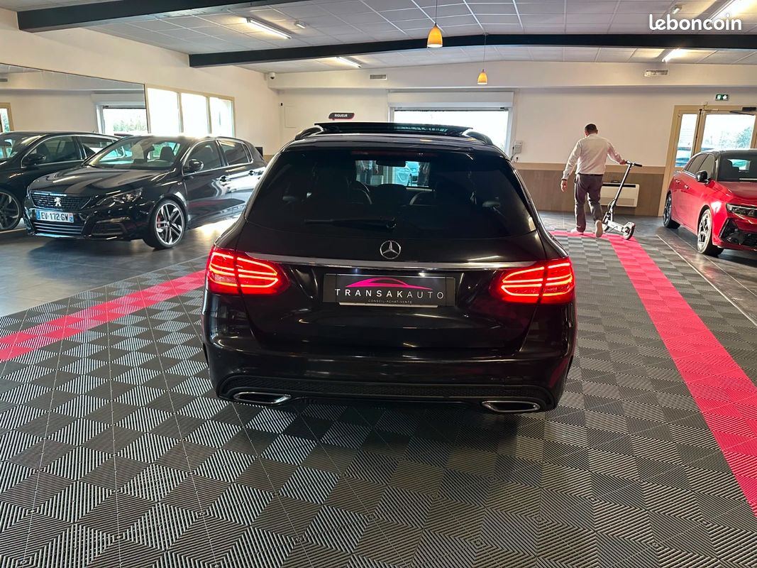 MERCEDES CLASSE C BREAK 220 d 9G-Tronic 4Matic Fascination / TOIT OUVRANT / CAMERA (image 4)