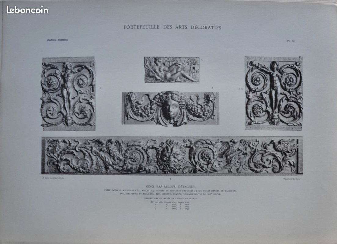 Portefeuille des arts décoratifs (228 planches) (image 4)