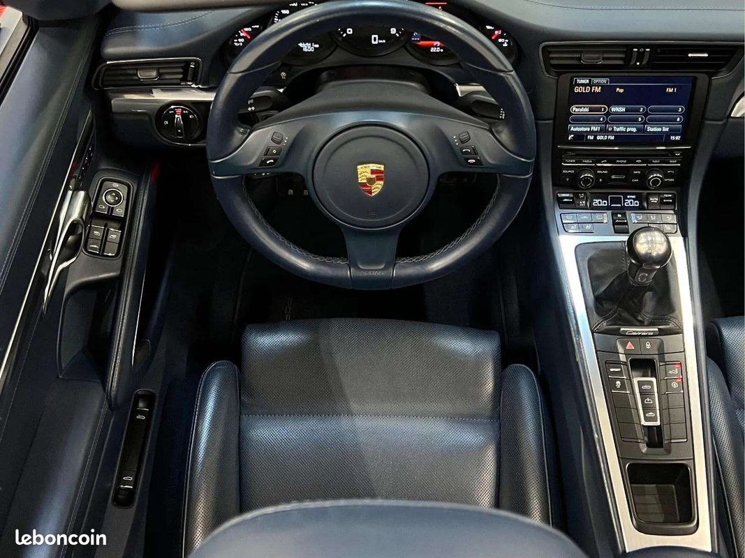 Porsche 911 991 Carrera 4 Cabriolet * Boîte Manuelle * 4x4 * Bose * Full Cuir * Mémoire * Sièges Ventilés (image 18)