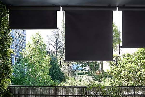 Brise vue rétractable vertical 1x2 m (image 3)