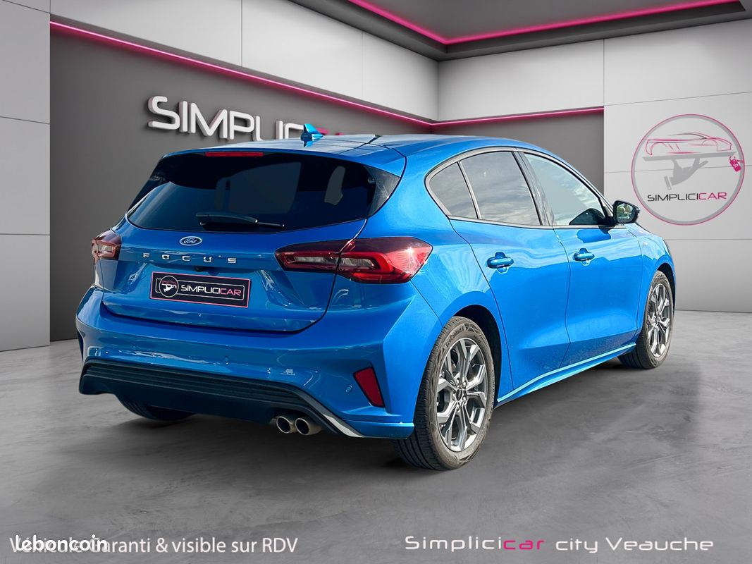 FORD FOCUS 1.0 ECOBOOST MH 155 ACTIVE VIGNALE P-SHIFT - 155Ch - Garantie Garantie constructeur (image 3)