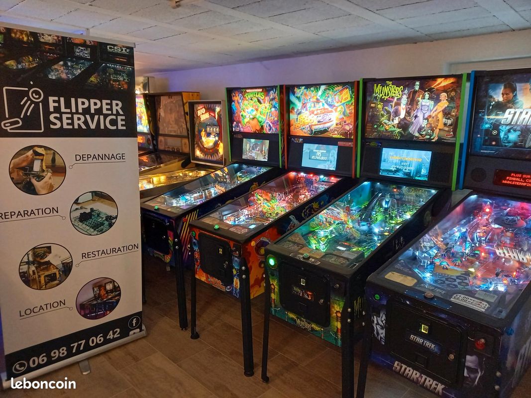Location flipper de bars pour particuliers et entreprises. Plusieurs modèles disponibles (image 1)