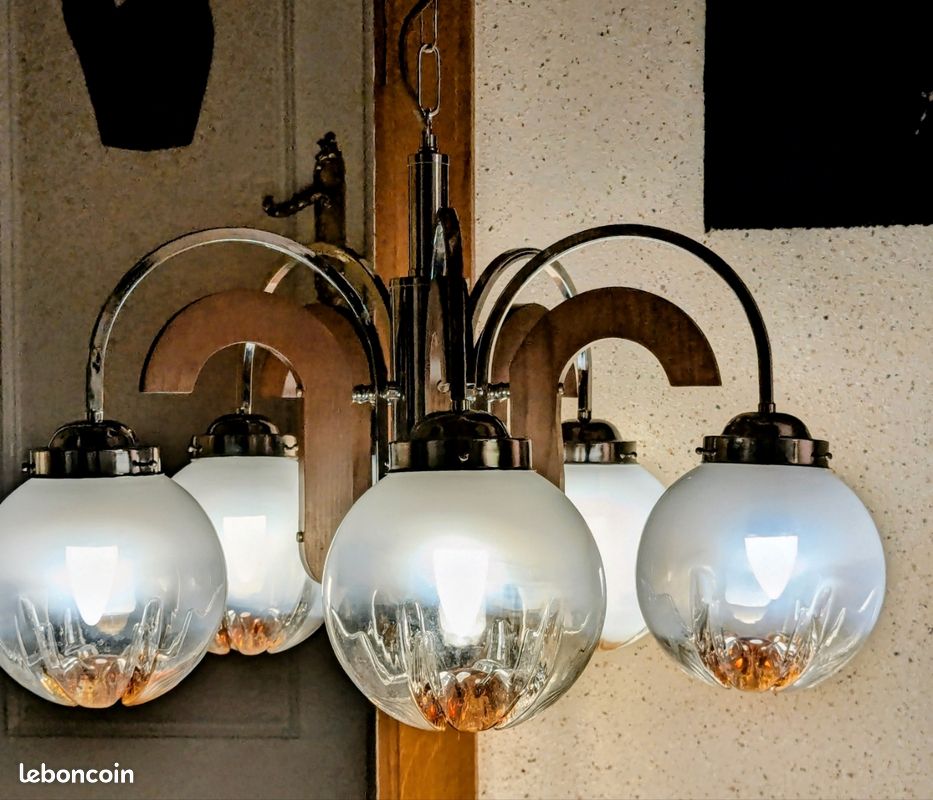 Grand Lustre 1970 MAZEGGA Sciolari (image 1)