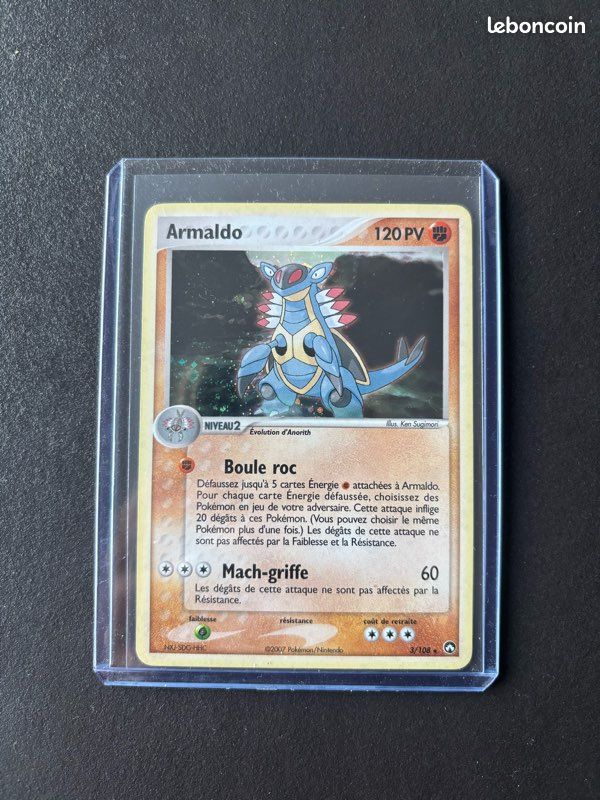 pokemon armaldo card 2006 Pokemon EX Holon Phantoms #1/110 Armaldo Delta Species