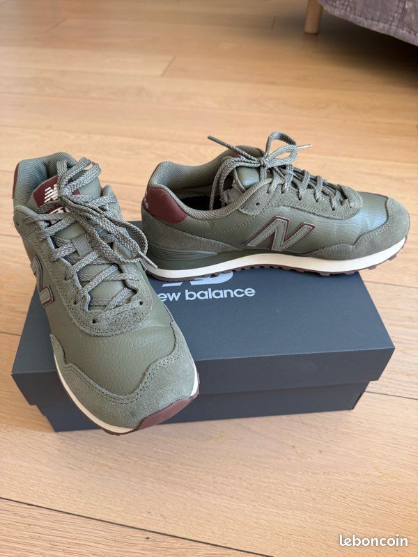 New Balance 515 Oliv New Balance 515 V1 运动鞋,Olive/Gum 男式10 码