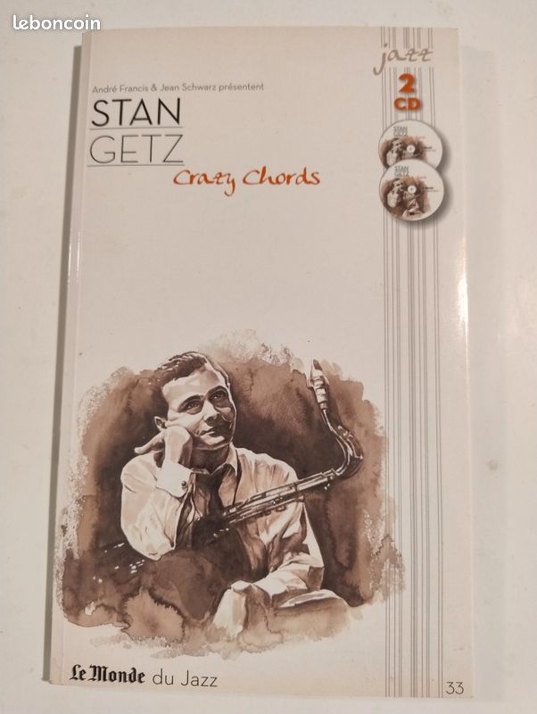 Stan Getz, Crazy Chords, 2 cd, LeMonde du Jazz N°33 (image 1)