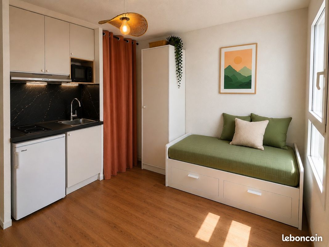 Appartement 1 pièce 16 m² · à Tours · 16 m² · 410 €