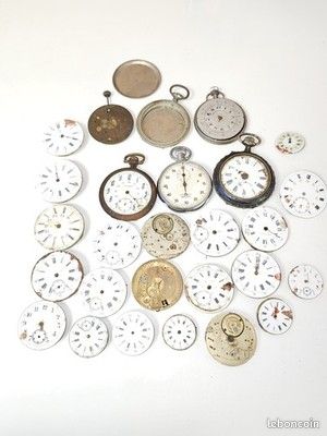 Lot Pieces Montres Gousset À VENDRE! - FR